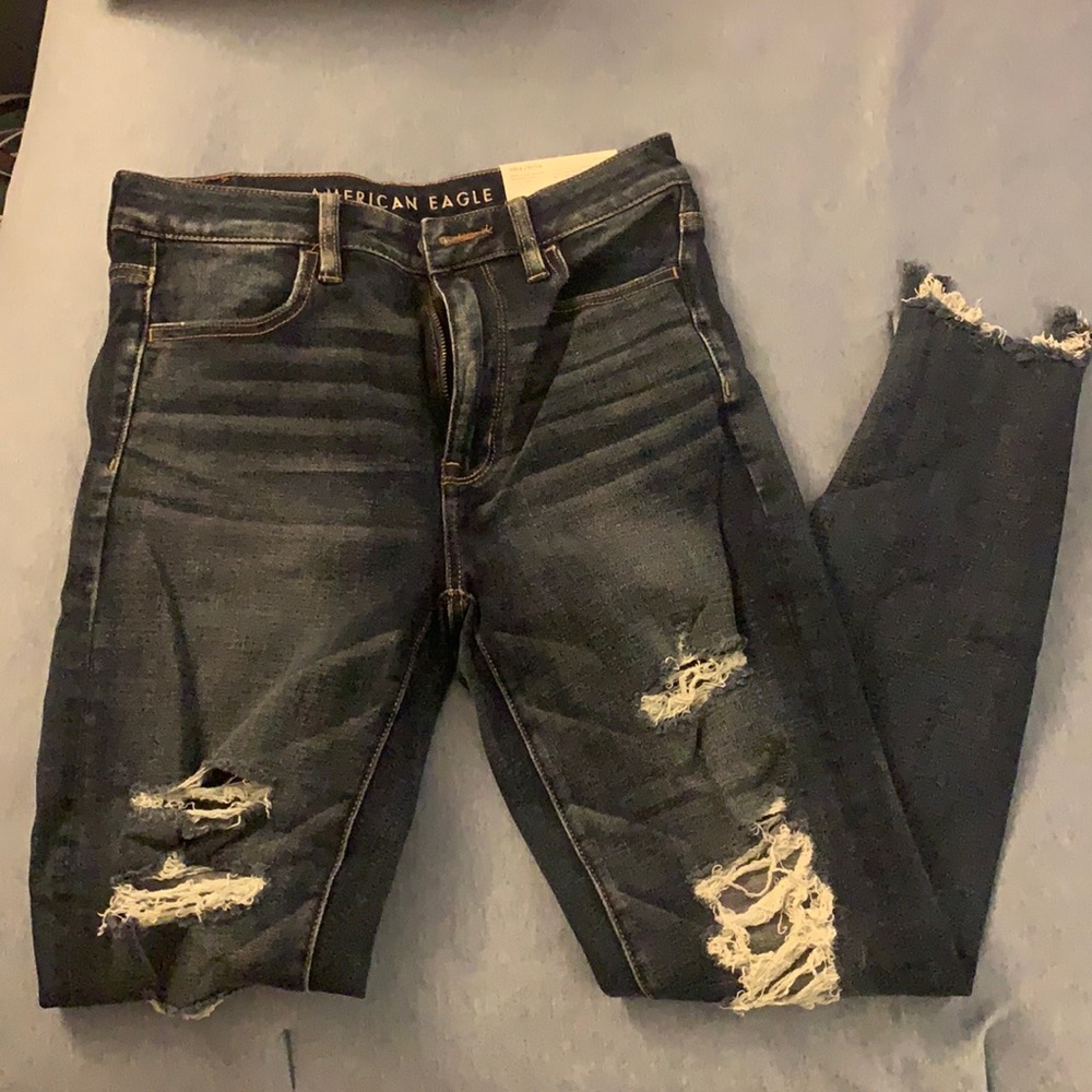 American Eagle super stretch high rise size 6